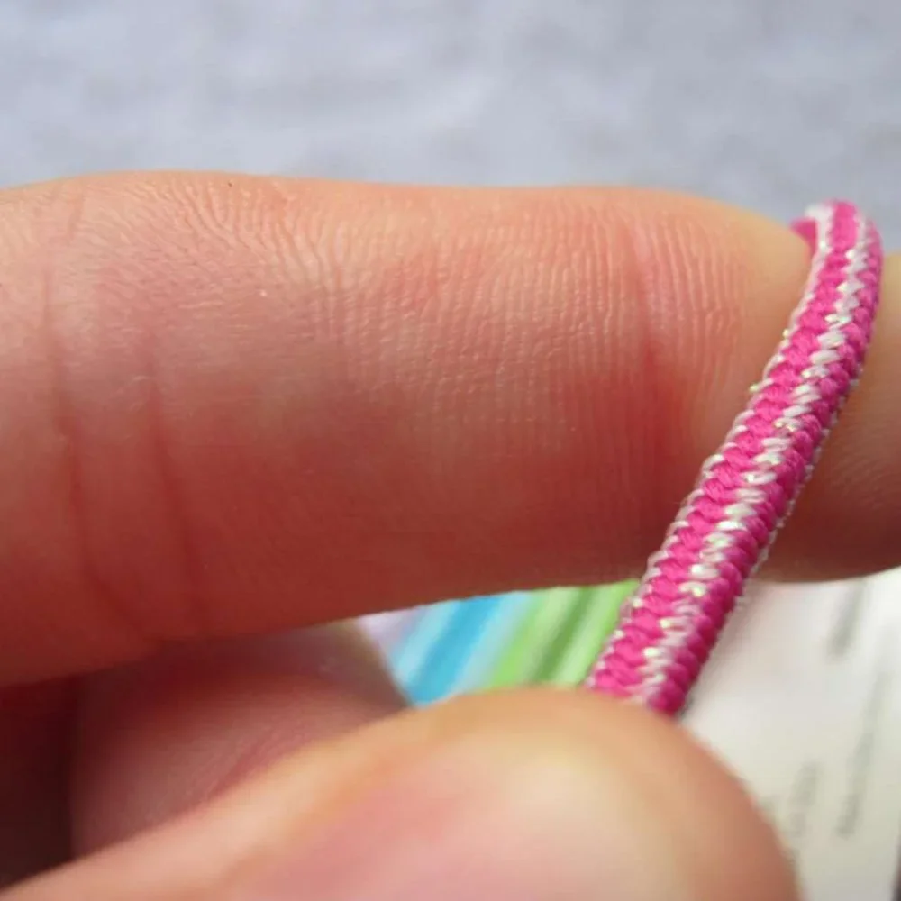 18 Goody Ouchless Ponytailer Hair Band No Metal Elastics 3 Sizes Tinsel Colorful